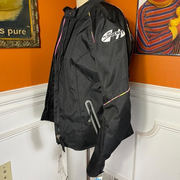 Joe Rocket Luna 2.0 Women’s Armored Motorcycle Jacket Size L - Picture 3 of 10
